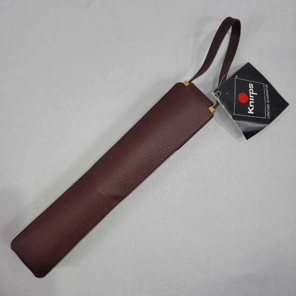 Knirps Vintage Telescoping Umbrella in Case Made Canada Rain Weather Protector